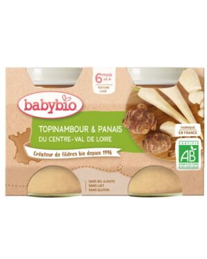 Babybio Topinambour  Panais 2x130g