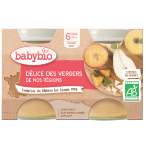 BabyBio Délice des Vergers 6mois+