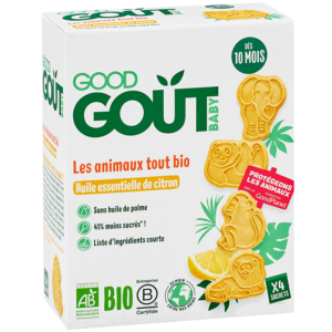 Good Goût Biscuits Les animaux tout Bio 10m+