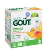 Good Goût 4 Gourdes Brassés Coco Mangue Banane Passion - dès 6 mois