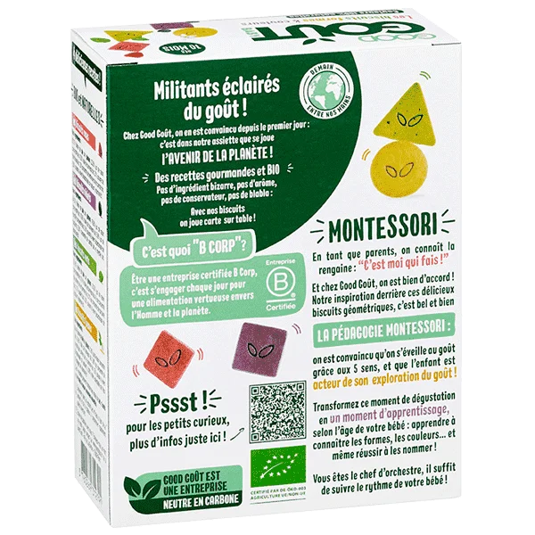 Good Goût Biscuits Formes et Couleurs 10m+ – Image 2