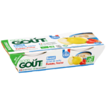 Good Goût Brassé au lait Pomme Fraise 2x100g – 8m+