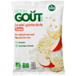 Good Goût Mini galettes de Riz à la Pomme 10m+