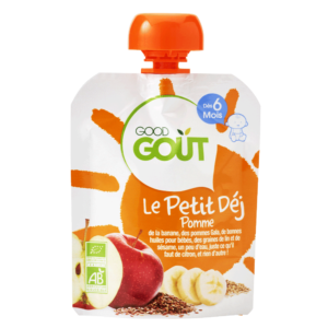 Good Goût Gourde Le petit Déj Pomme - dès 6 mois