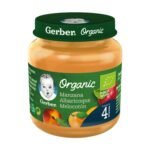 Gerber Lot de 2 Pots Pomme Abricot Pêche 4m +