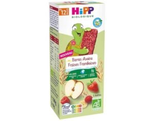 HIPP 5 x Barres avoine fraises framboises Dès 12 mois