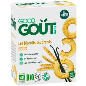 Good Goût Biscuits Tout Ronds Vanille 10m+