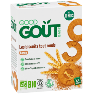 Good Goût Biscuits Tout Ronds Cacao 10m+