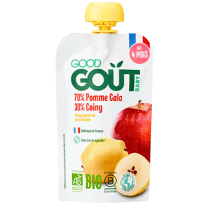 Good Goût Gourde Pomme Coing 4m+