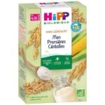 Offrez à votre bébé un début de diversification alimentaire sain avec Hipp Mes Premières Céréales Sans Gluten dès 4/6 Mois - 250 g sur bebebio.ma