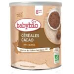 BabyBio Céréales Cacao avec Quinoa 8mois+