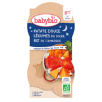 BabyBio Patate Douce Légumes Du Soleil Riz De Camargue 8mois+