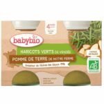 BabyBio Haricots verts de Vendée pomme de terre 4mois+