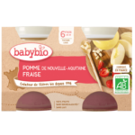 BabyBio Pomme d’Aquitaine Fraise 6mois+
