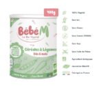 Bébé M Céréales & Légumes 6mois+ | 100% végétale | Sans lait | Sans gluten