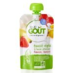 Good Goût Gourde Brassé végétal avoine fraise banane 90g 6m+