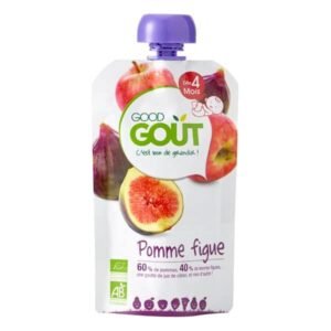 Good Goût Gourde de Fruits Pomme Gala Figue 120g 4m+