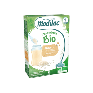 Modilac Céréales Bio Nature 4m+