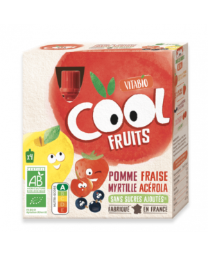 Vitabio Cool Fruits Pomme Fraise Myrtille