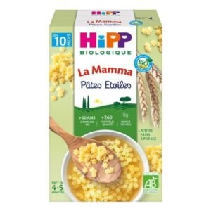 Hipp La Mamma Pâtes Étoiles pour Bébé 10 mois+