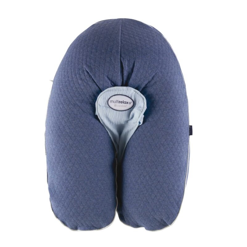 Candide Coussin Multirelax Plus Jersey matelassé bleu – Image 3