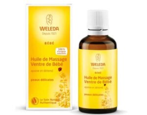 Weleda Huile de Massage Ventre de Bébé