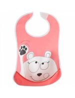 Badabulle Bavoir soft plastifié Rose