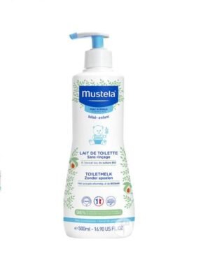Mustela Lait de Toilette sans rinçage 500ml