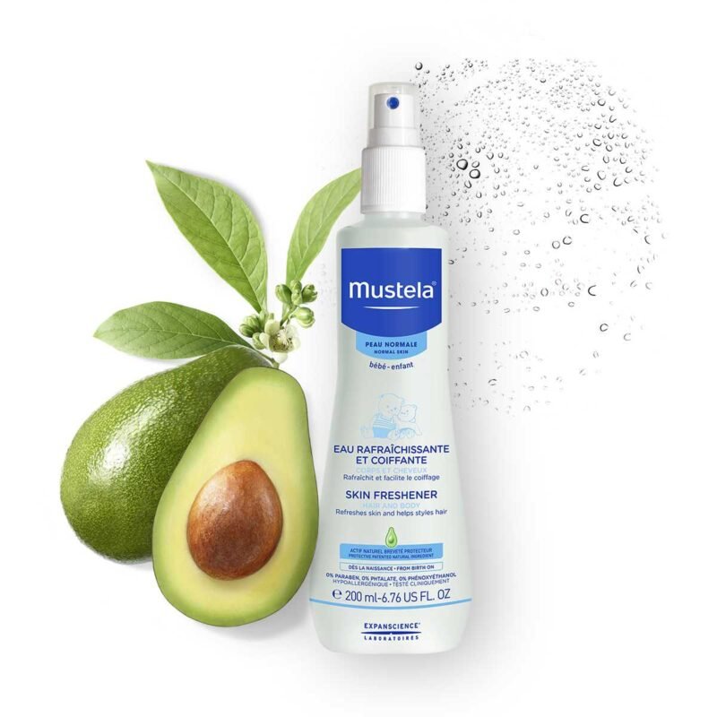 Mustela Eau rafraîchissante et coiffante 200ml – Image 2