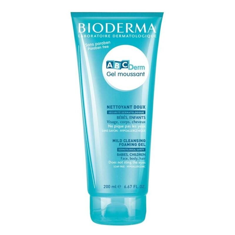 Bioderma ABCDerm Gel nettoyant doux 200ml