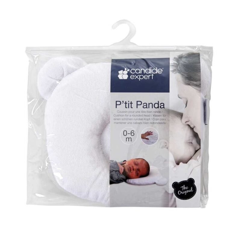 Candide Coussin P'tit Panda Blanc – Image 4