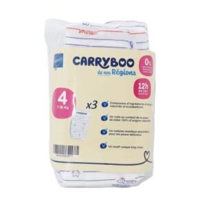 Carryboo Couches Petit Format Taille 4 (7-18kg) - 3 Unités