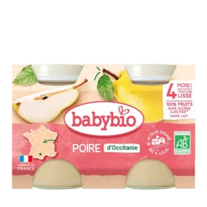 BabyBio Poire de Provence 4mois+