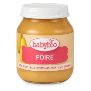 Babybio Confit Poire bio 4mois+