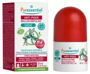 Puressentiel Anti-Pique Bébé Roller 30ml– Répulsif Naturel dès 6 Mois