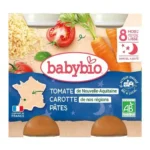 Babybio Bonne Nuit Compotée Carotte Tomate Pâtes 8mois+