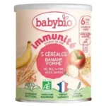 Babybio Immunité 5 Céréales Banane Pomme – Dès 6 Mois