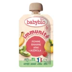 Babybio Immunité Pomme Banane Kiwi Acérola 6mois+ Bio