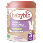 Babybio Optima Lait de Croissance 3ème Âge Bio de 10mois à 3ans 800g