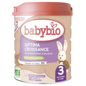 Babybio Optima Lait de Croissance 3ème Âge Bio de 10mois à 3ans 800g
