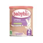 Babybio Optima Lait de Croissance Bio 2er âge d 6 à 12 mois 400g