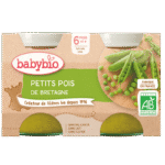 BabyBio Petits Pois 6mois+