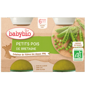 BabyBio Petits Pois 6mois+