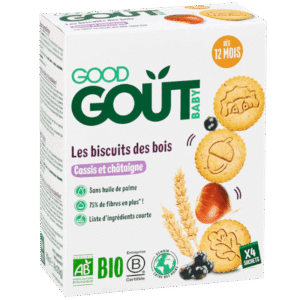 Good Goût Les Biscuits des Bois - Cassis et Châtaigne 12m+
