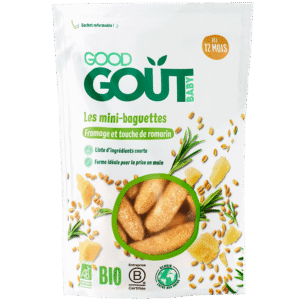 Good Goût Mini baguettes au Fromage et romarin 12m+