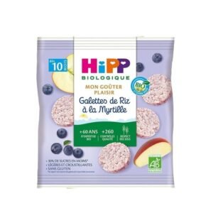 Hipp Galettes de Riz à la Myrtille 10m+
