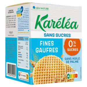 Karéléa Fines gaufres sans sucres