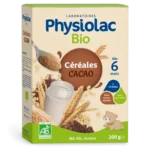 Physiolac Bio Céréales Cacao 6mois+