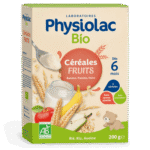 Physiolac Bio Céréales Fruits 6mois+