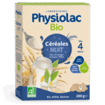 Physiolac Bio Céréales Nuit 4 mois+